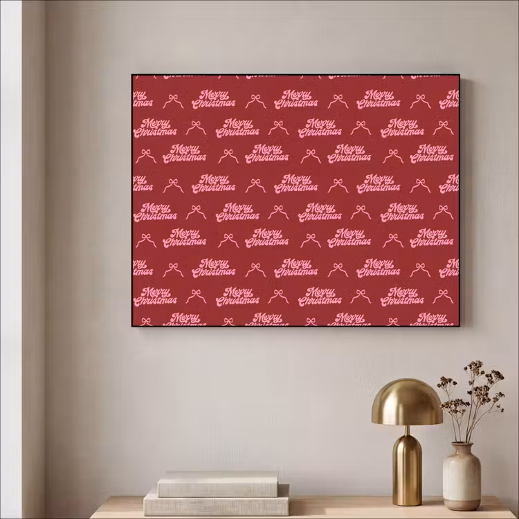 Art Frame - Tekst - Rood - Roze - Strik — 5