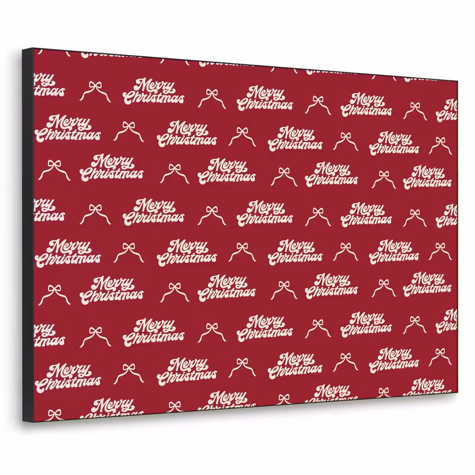 Art Frame - Tekst - Rood - Wit - Strik — 1