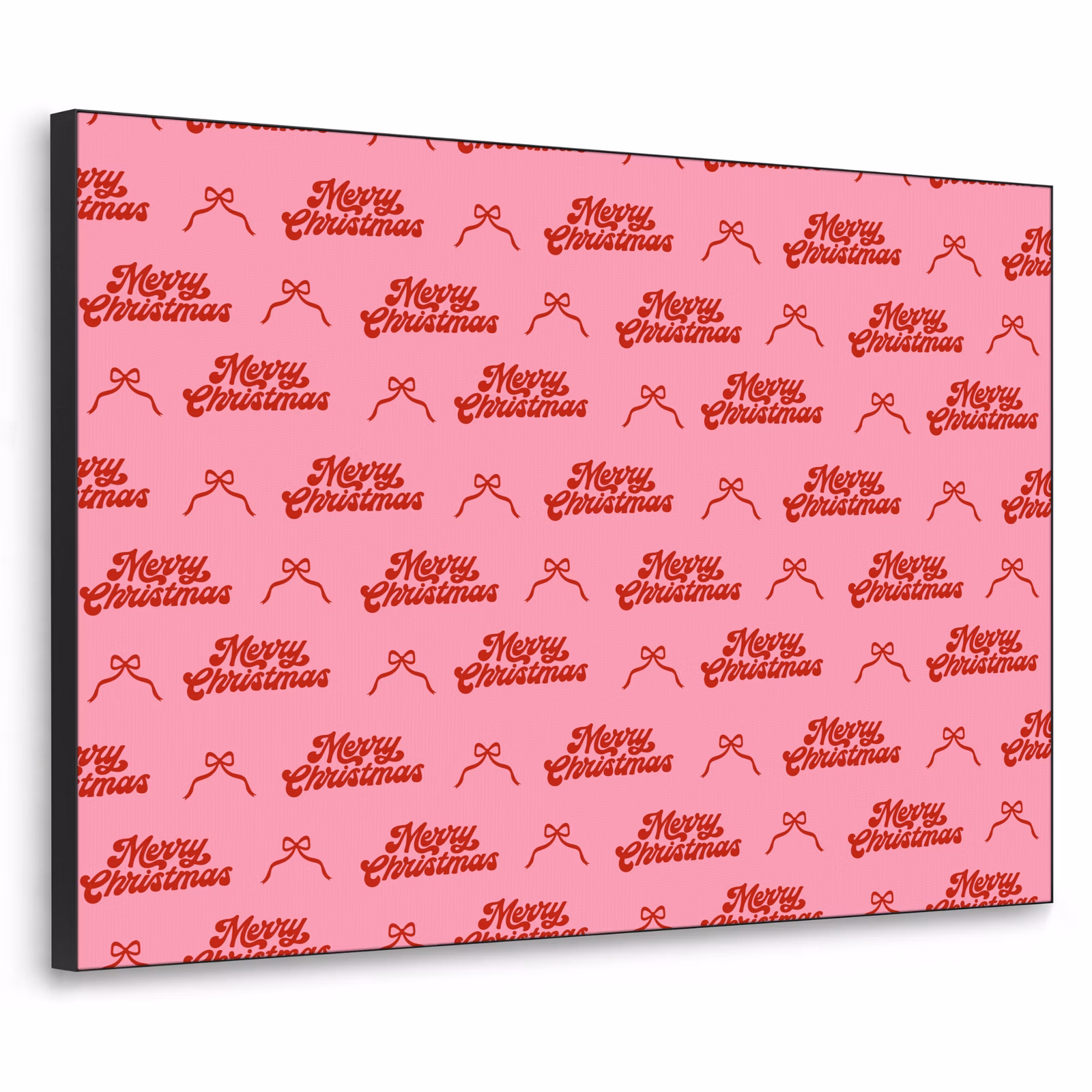 Art Frame - Tekst - Strik - Rood - Roze — 1