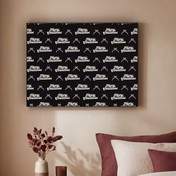 Art Frame - Tekst - Zwart - Wit - Strik — 3