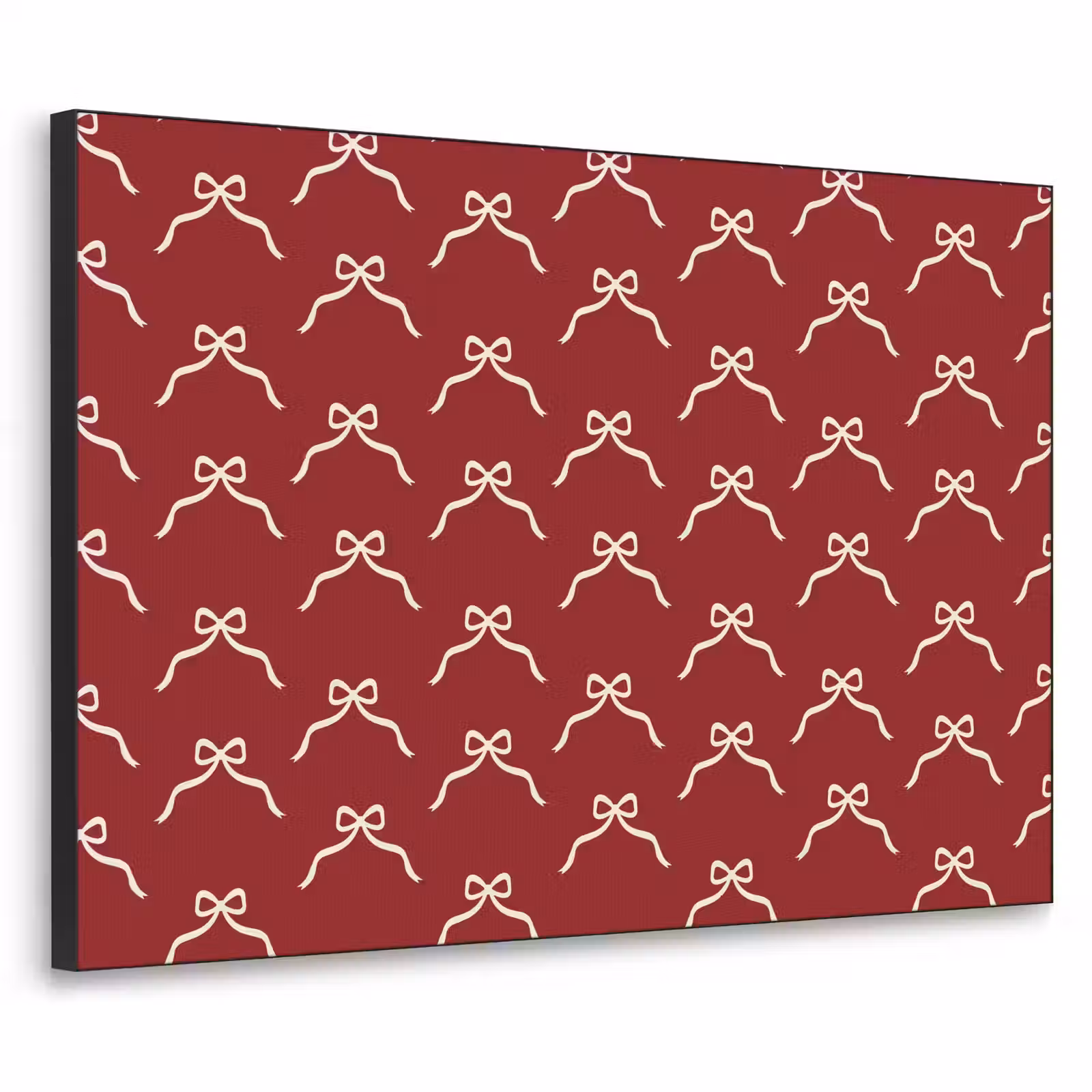 Art Frame - Strik - Kerst - Rood - Wit — 1