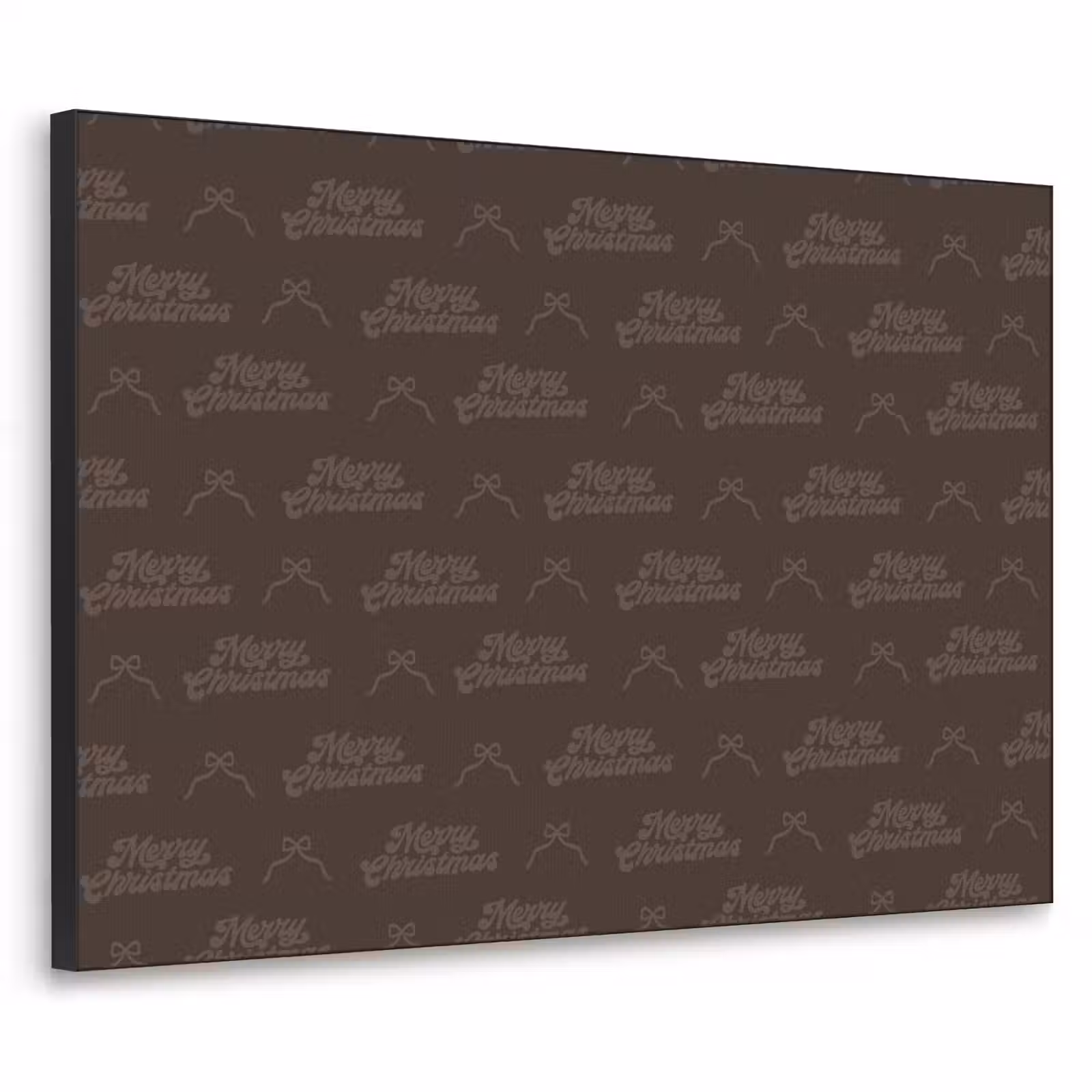 Art Frame - Tekst - Bruin - Strik — 1