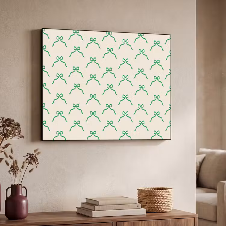 Art Frame - Strik - Crème - Groen - Kerst — 7