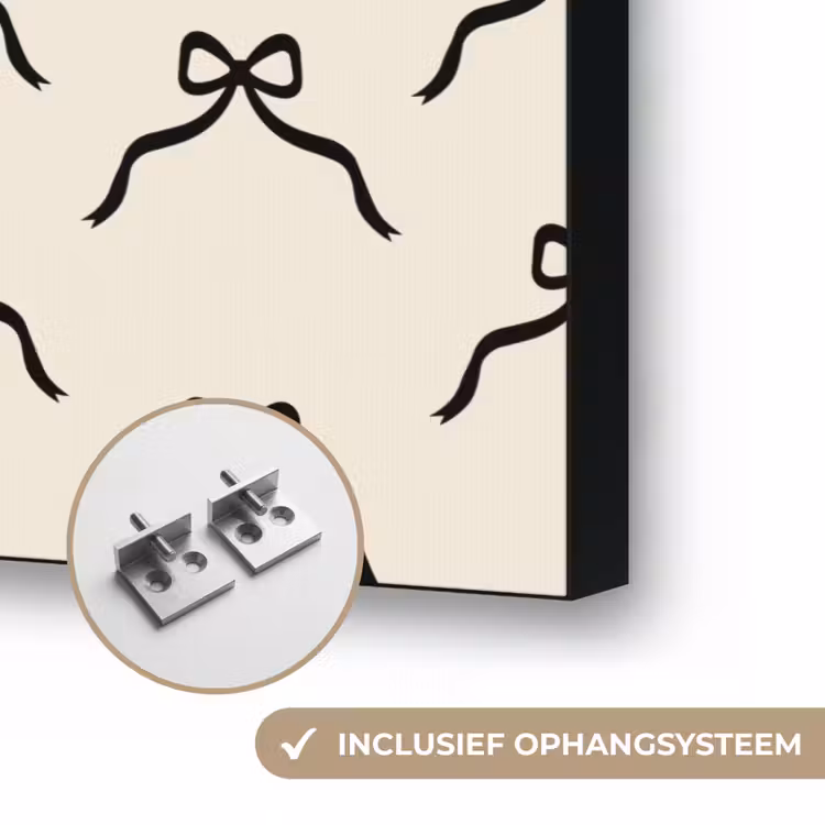 Art Frame - Strik - Kerst - Wit - Zwart — 6
