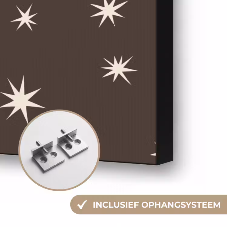 Art Frame - Bruin - Ster - Kerst — 6