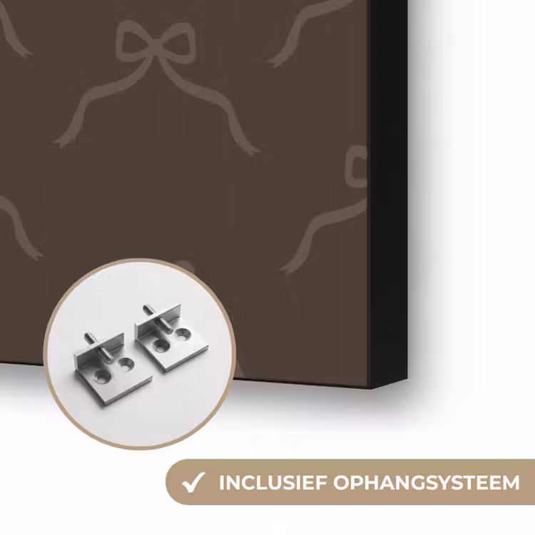 Art Frame - Kerst - Bruin - Strik — 6
