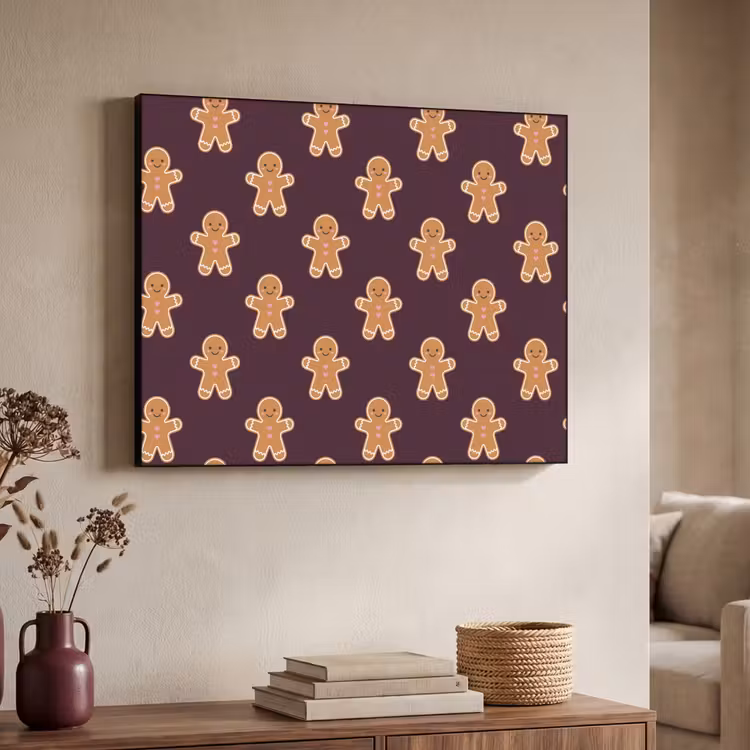 Art Frame - Peperkoek - Kerst - Burgundy — 7