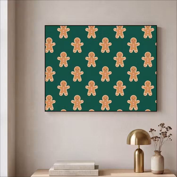 Art Frame - Peperkoek - Kerst - Groen — 5