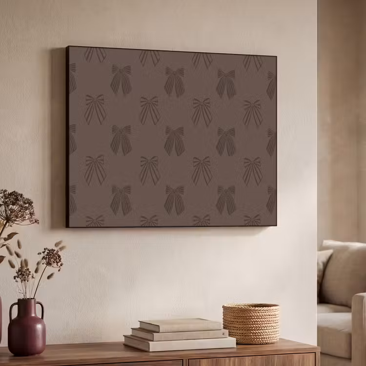 Art Frame - Strikken - Kerst - Bruin — 7