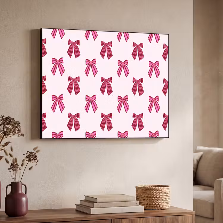 Art Frame - Strikken - Kerst - Roze — 7