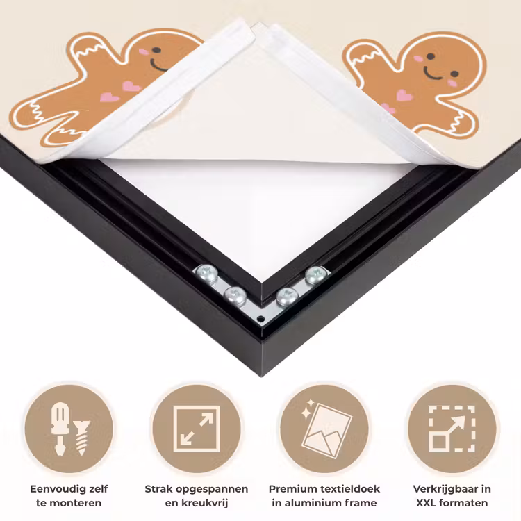 Art Frame - Peperkoek - Kerst - Crème — 8