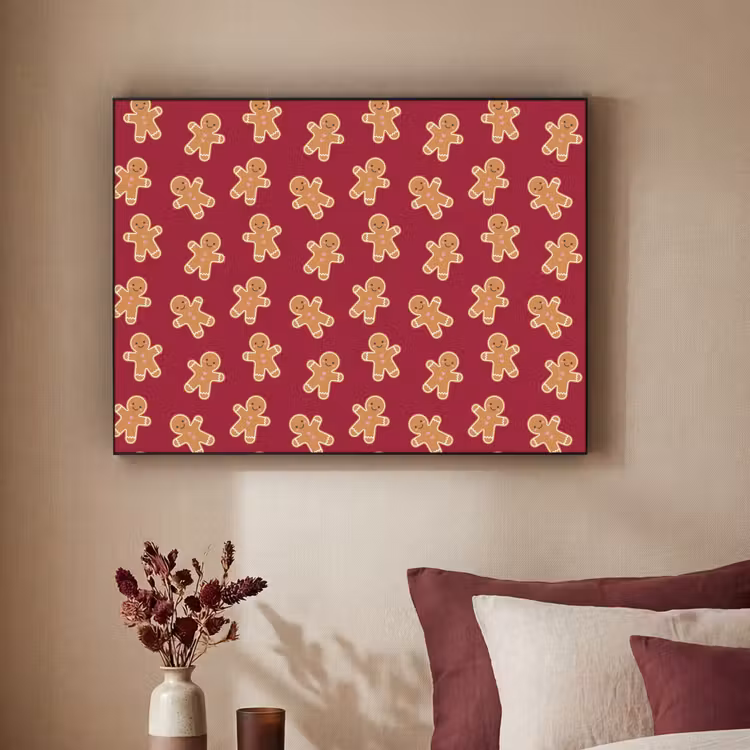 Art Frame - Peperkoek - Rood - Bruin - Kerst — 3