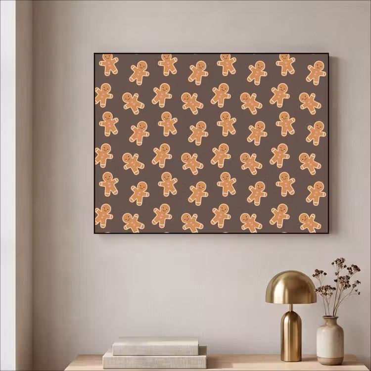 Art Frame - Peperkoek - Kerstmis - Bruin — 5