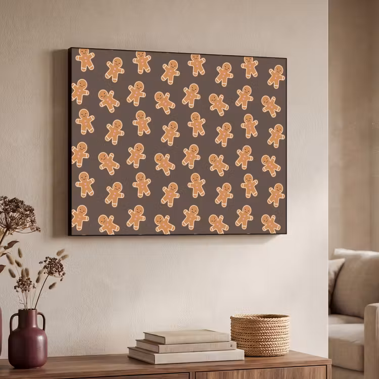 Art Frame - Peperkoek - Kerstmis - Bruin — 7