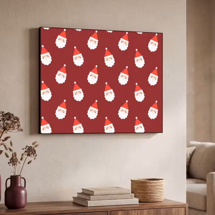 Art Frame - Kerst - Kerstman - Rood — 7