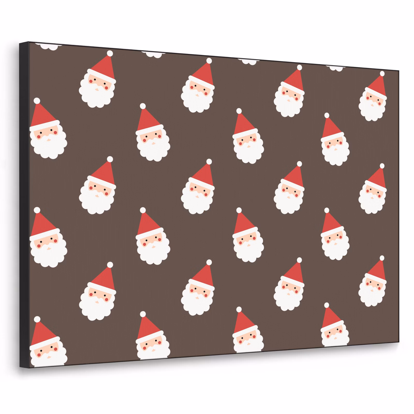 Art Frame - Kerstman - Kerst - Bruin — 1