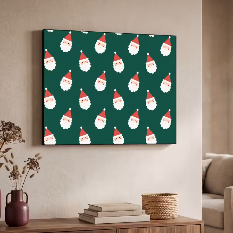 Art Frame - Kerstman - Kerst - Groen — 7