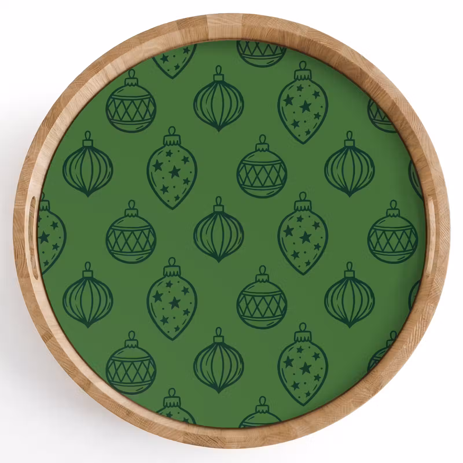 Dienblad - Kerstbal - Kerst - Groen — 1