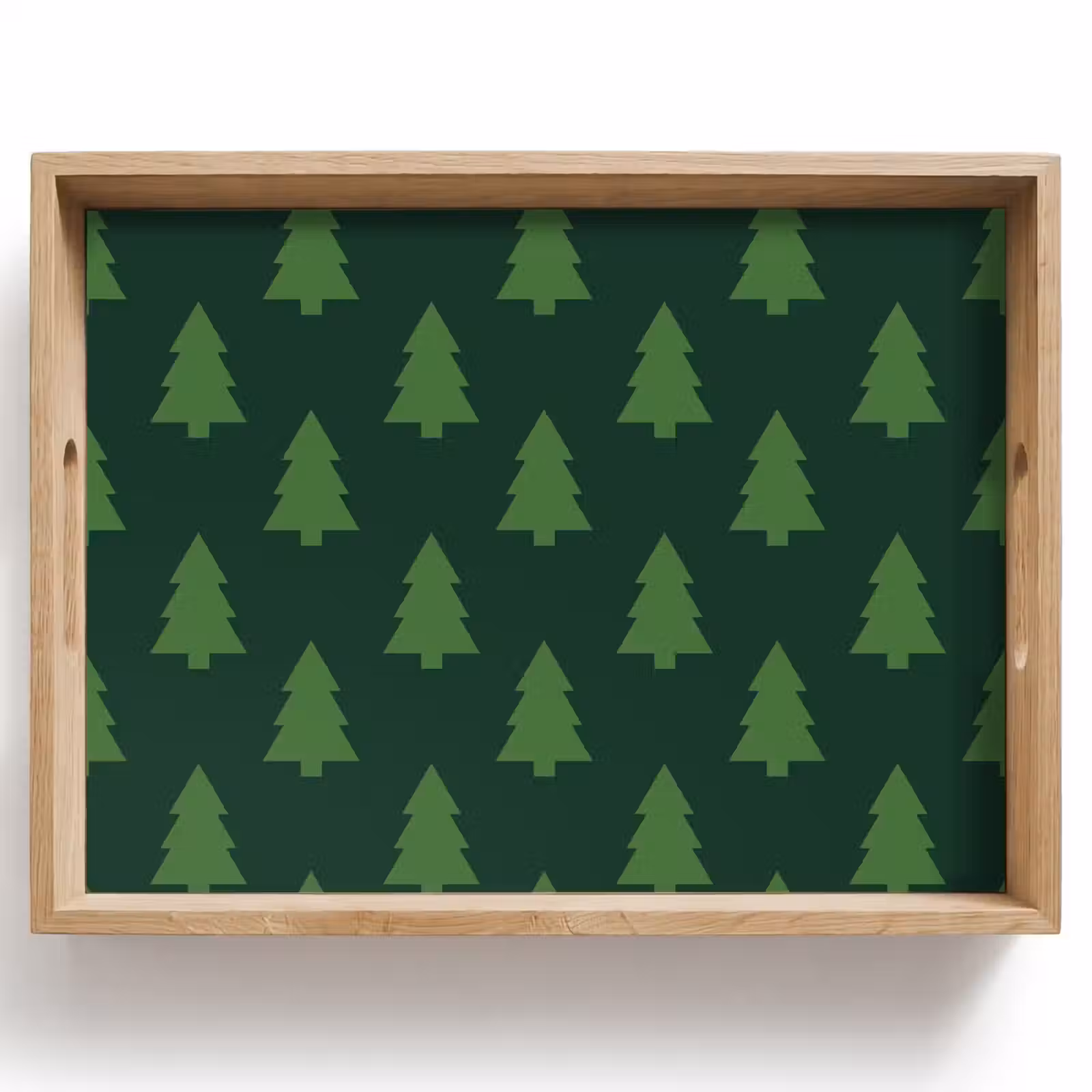 Dienblad - Kerstboom - Groen - Kerst — 1