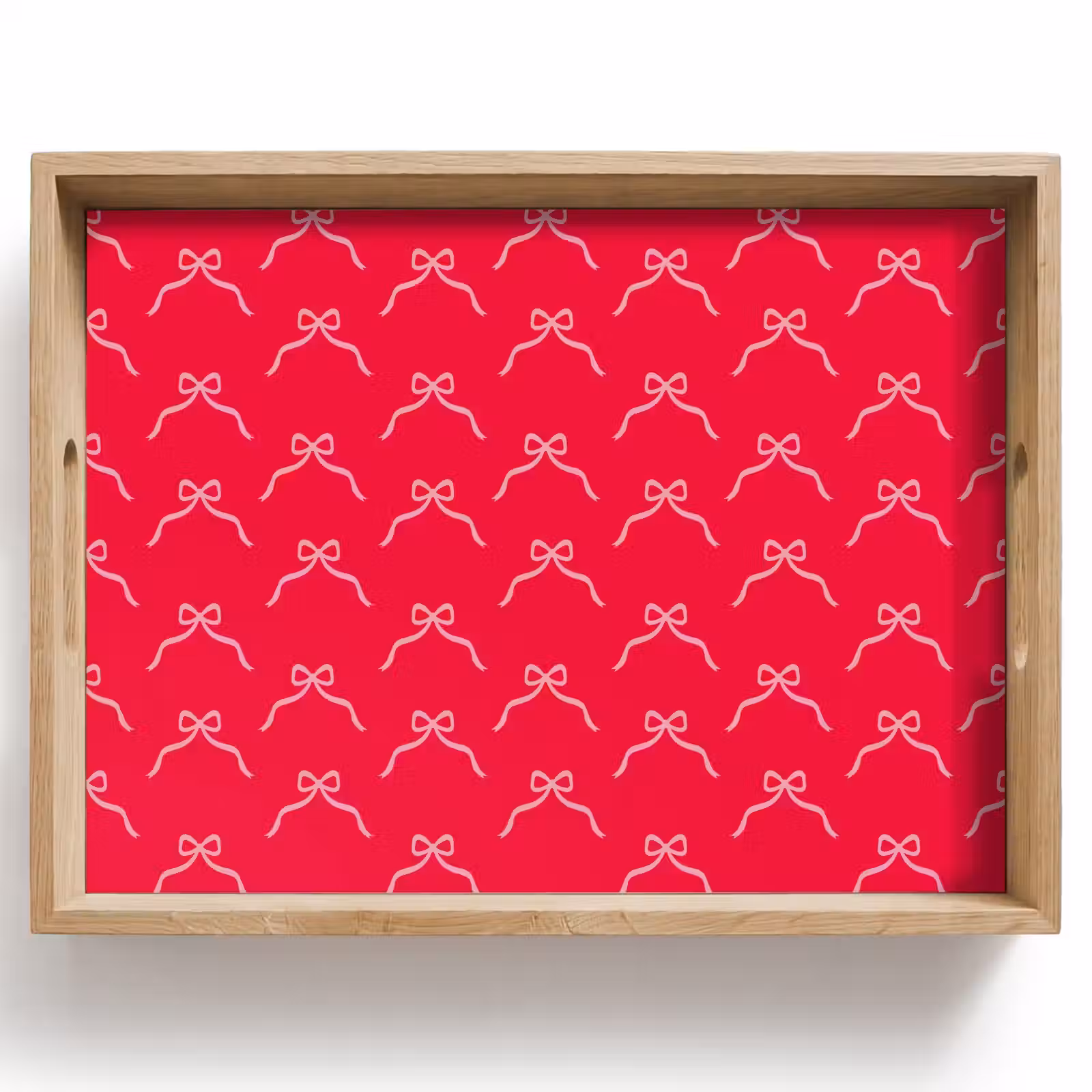 Dienblad - Strik - Rood - Kerst — 1