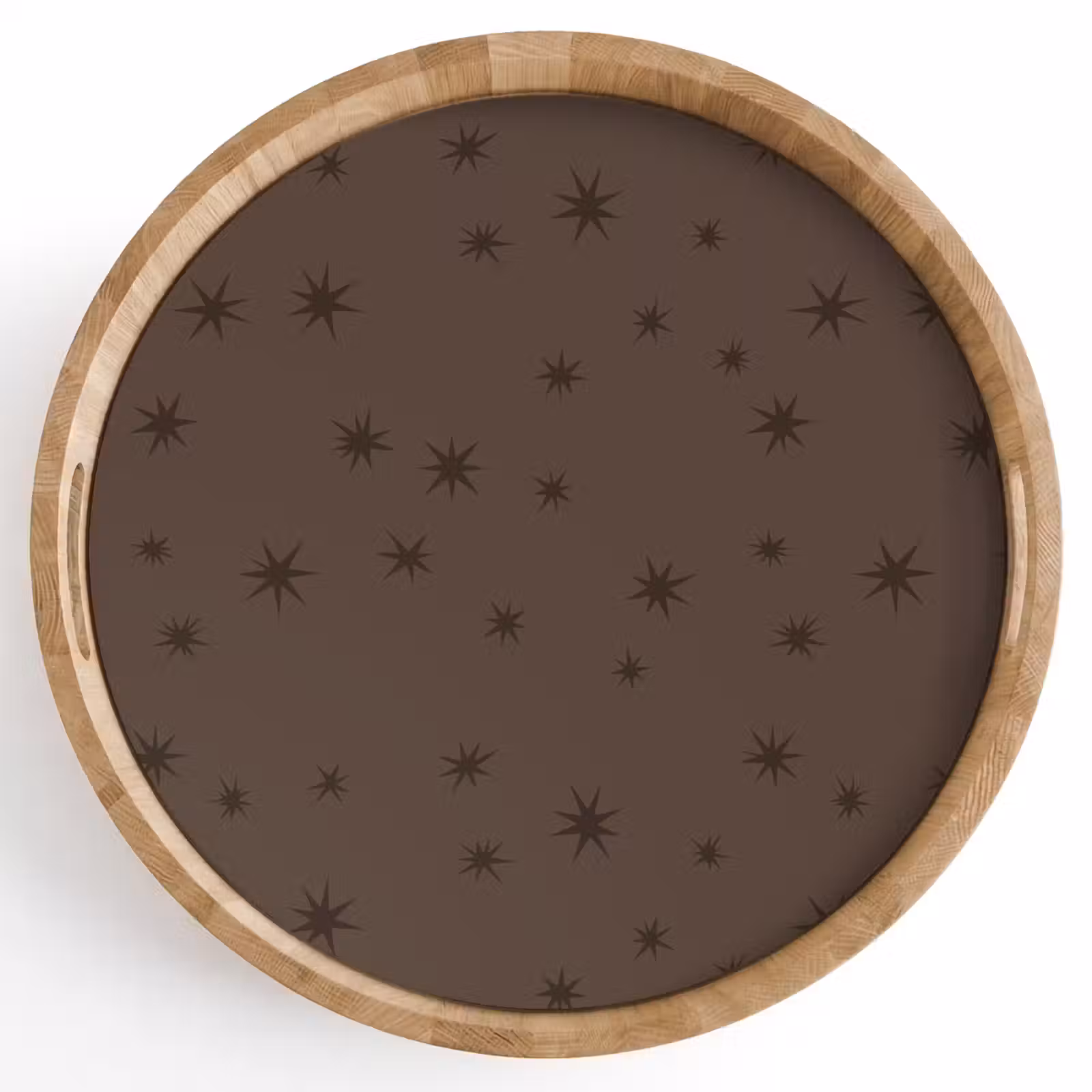 Dienblad - Ster - Bruin - Kerst — 1