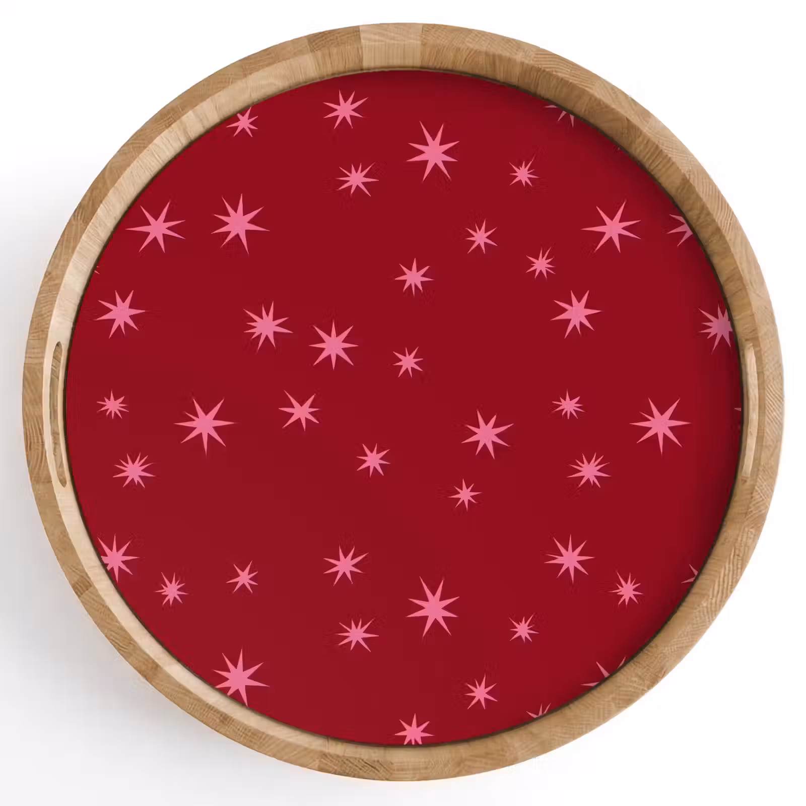 Dienblad - Ster - Roze - Kerst - Rood — 1