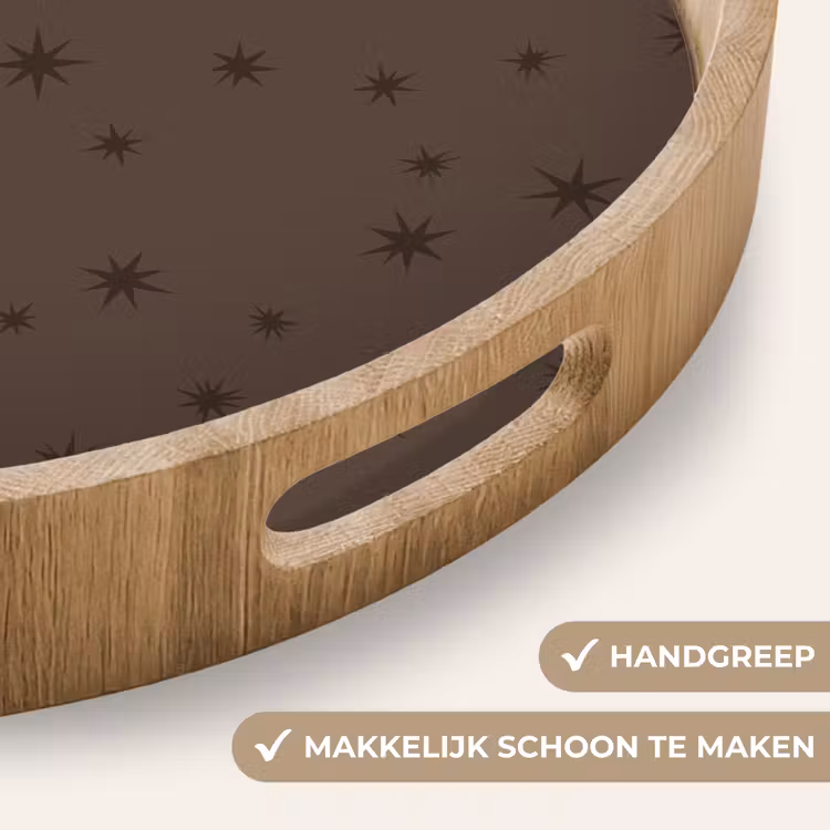 Dienblad - Ster - Bruin - Kerst — 5