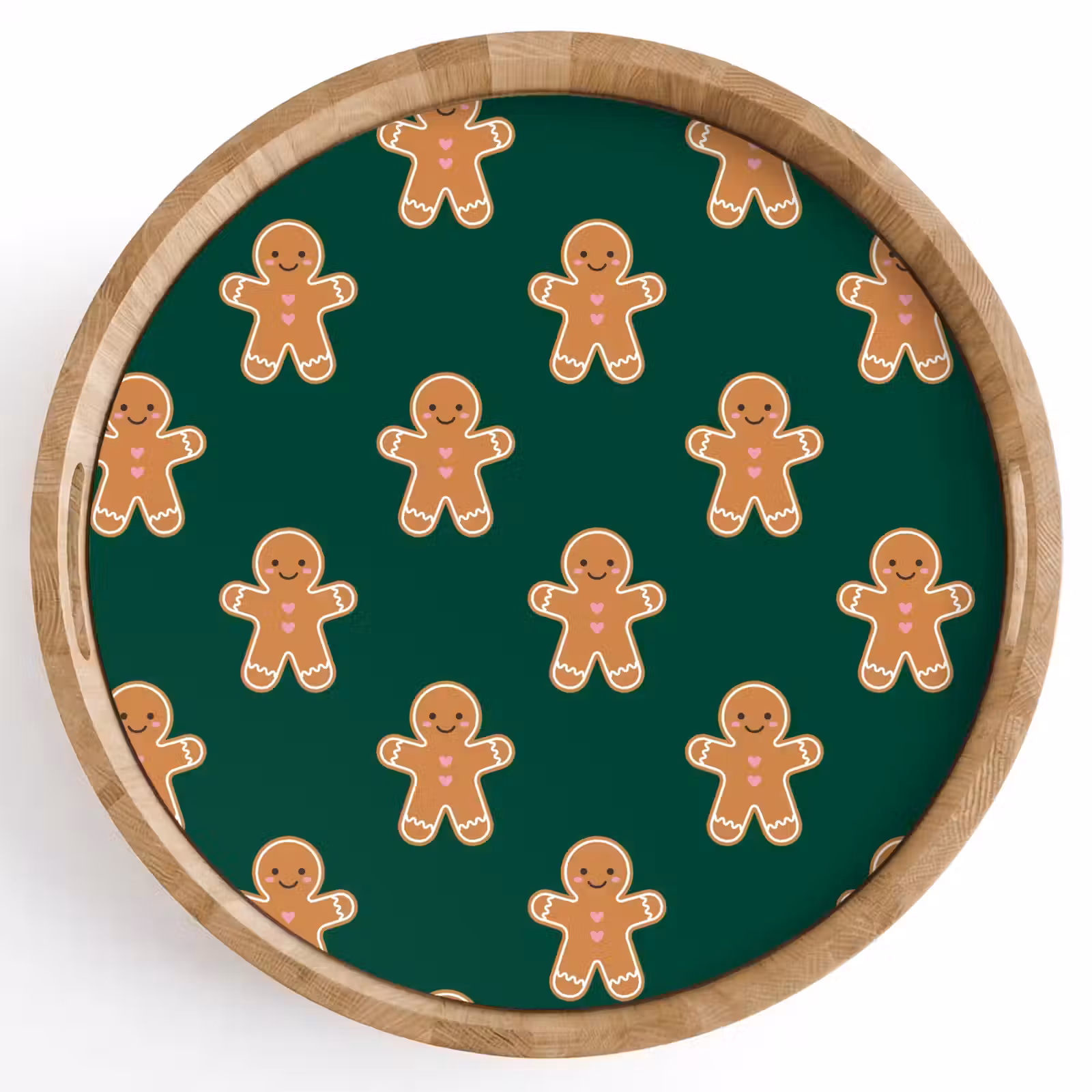 Dienblad - Peperkoek - Kerst - Groen — 1