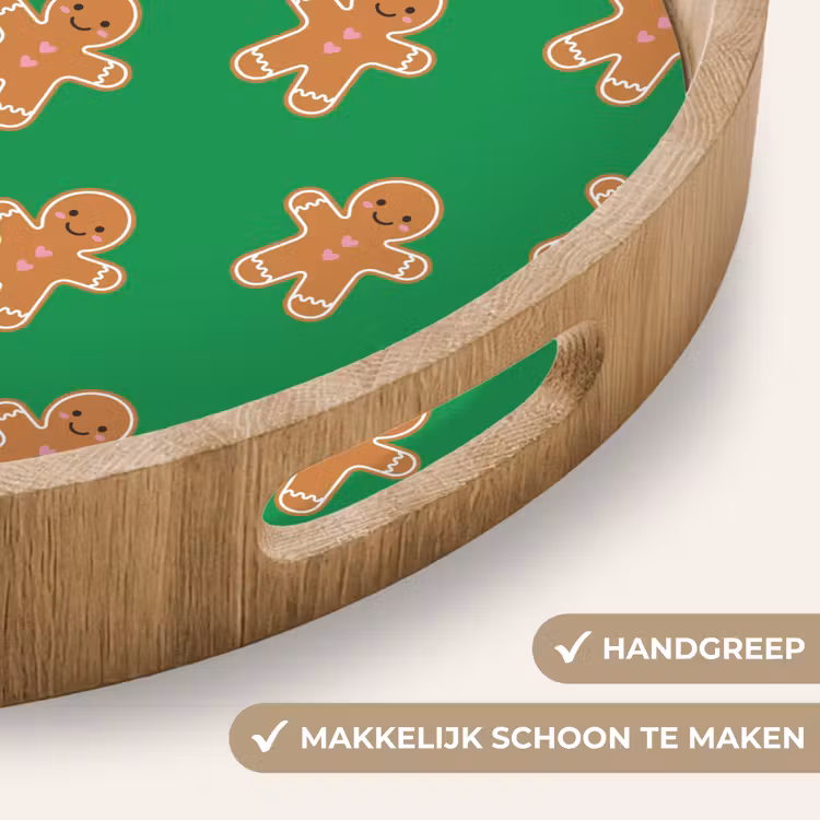 Dienblad - Peperkoek - Kerst - Neon - Groen — 5