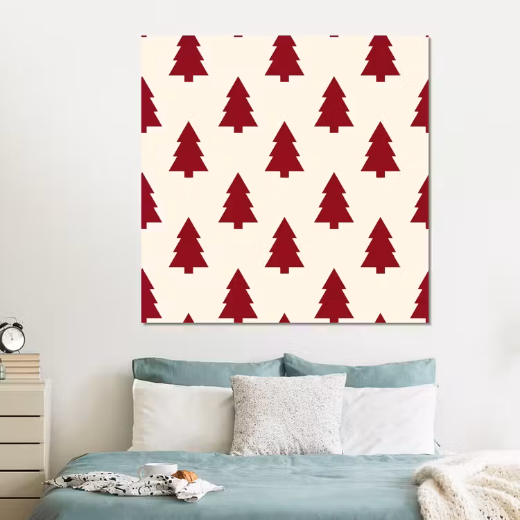 Forex - Kerstboom - Crème - Rood — 2
