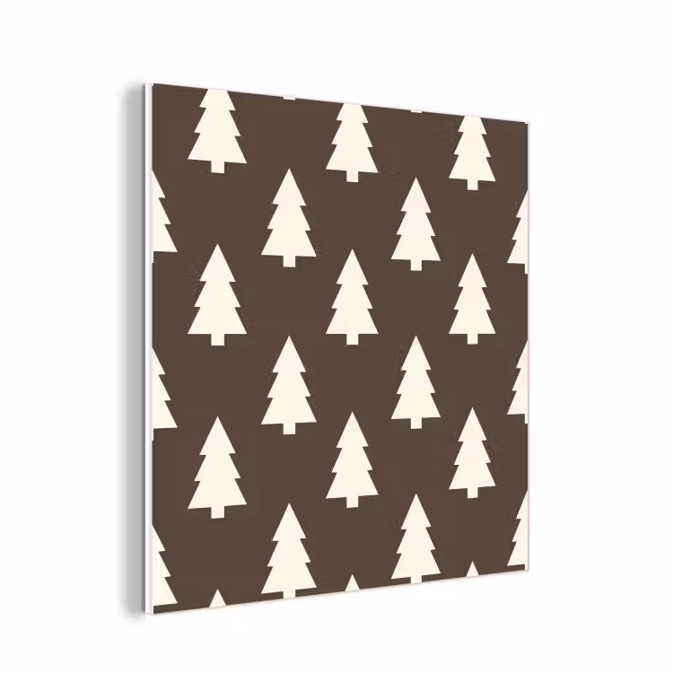 Forex - Kerstboom - Grijs - Crème — 1