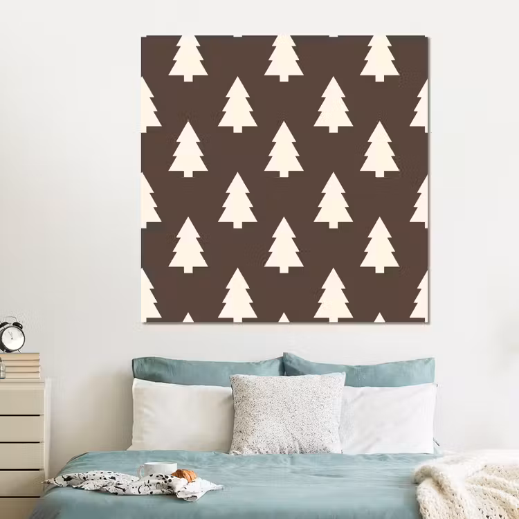 Forex - Kerstboom - Grijs - Crème — 2