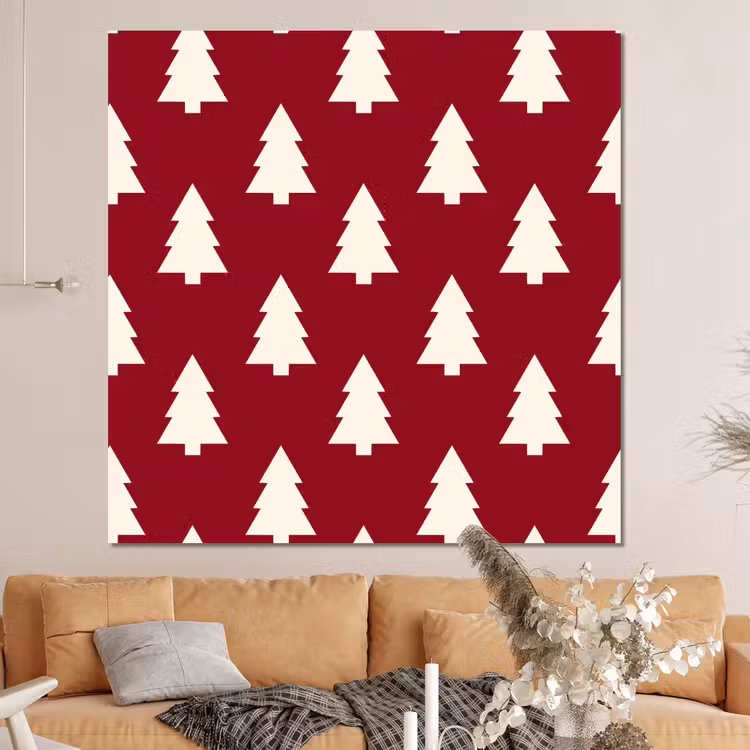 Forex - Kerstboom - Rood - Wit — 4