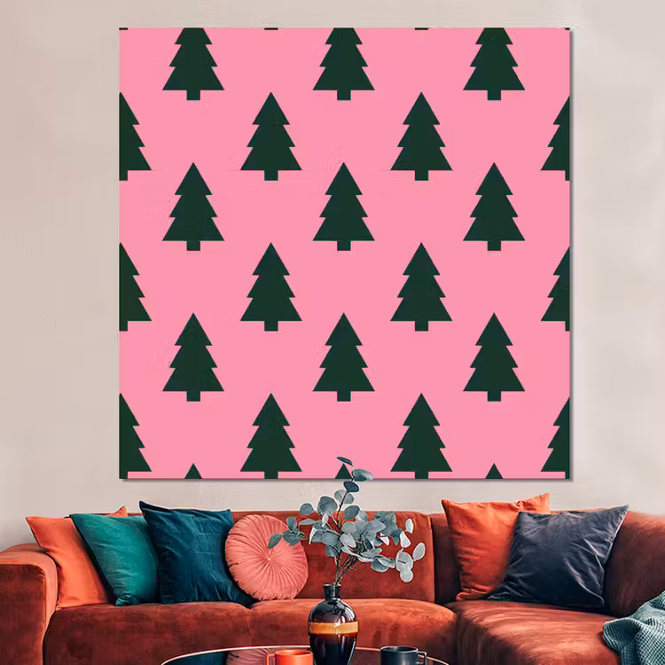 Forex - Kerstboom - Roze - Groen — 3