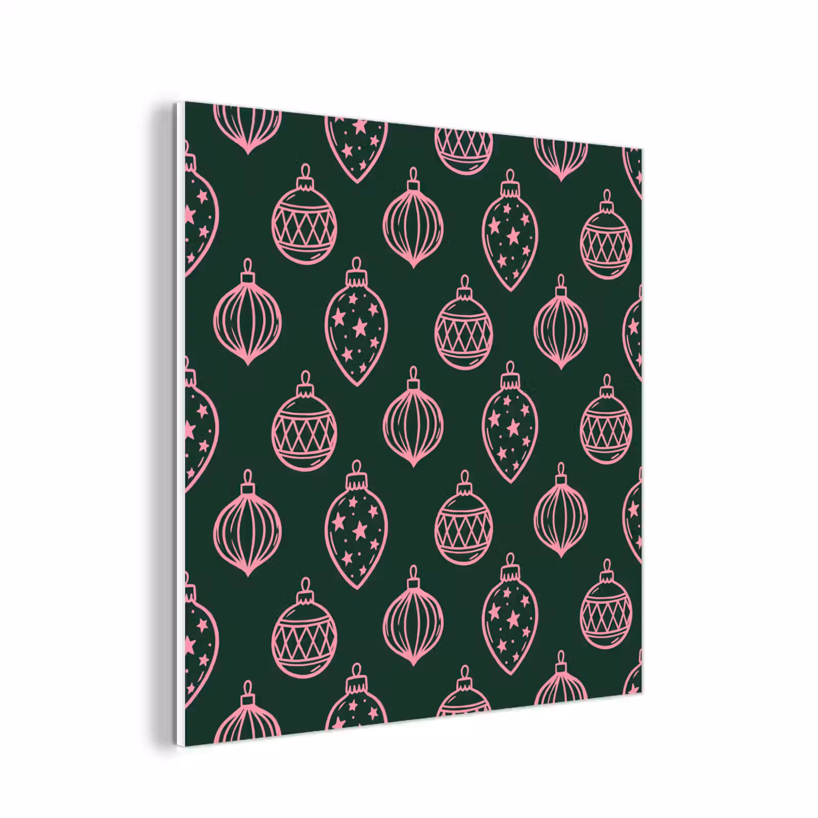 Forex - Kerstbal - Roze - Groen — 1