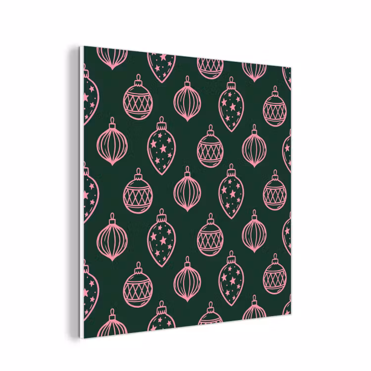 Forex - Kerstbal - Roze - Groen — 1