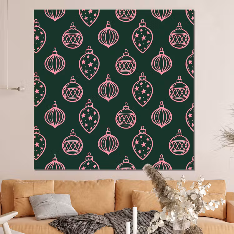 Forex - Kerstbal - Roze - Groen — 4