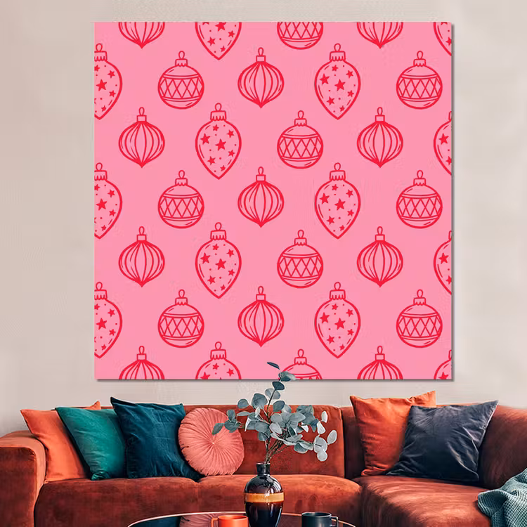 Forex - Kerstbal - Roze - Rood — 3