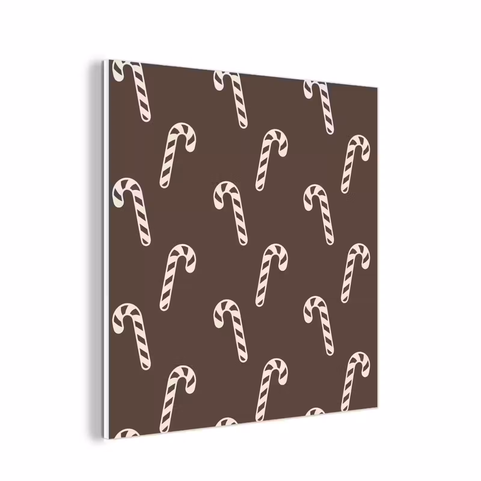 Forex - Kerst - Crème - Taupe - Zuurstok — 1