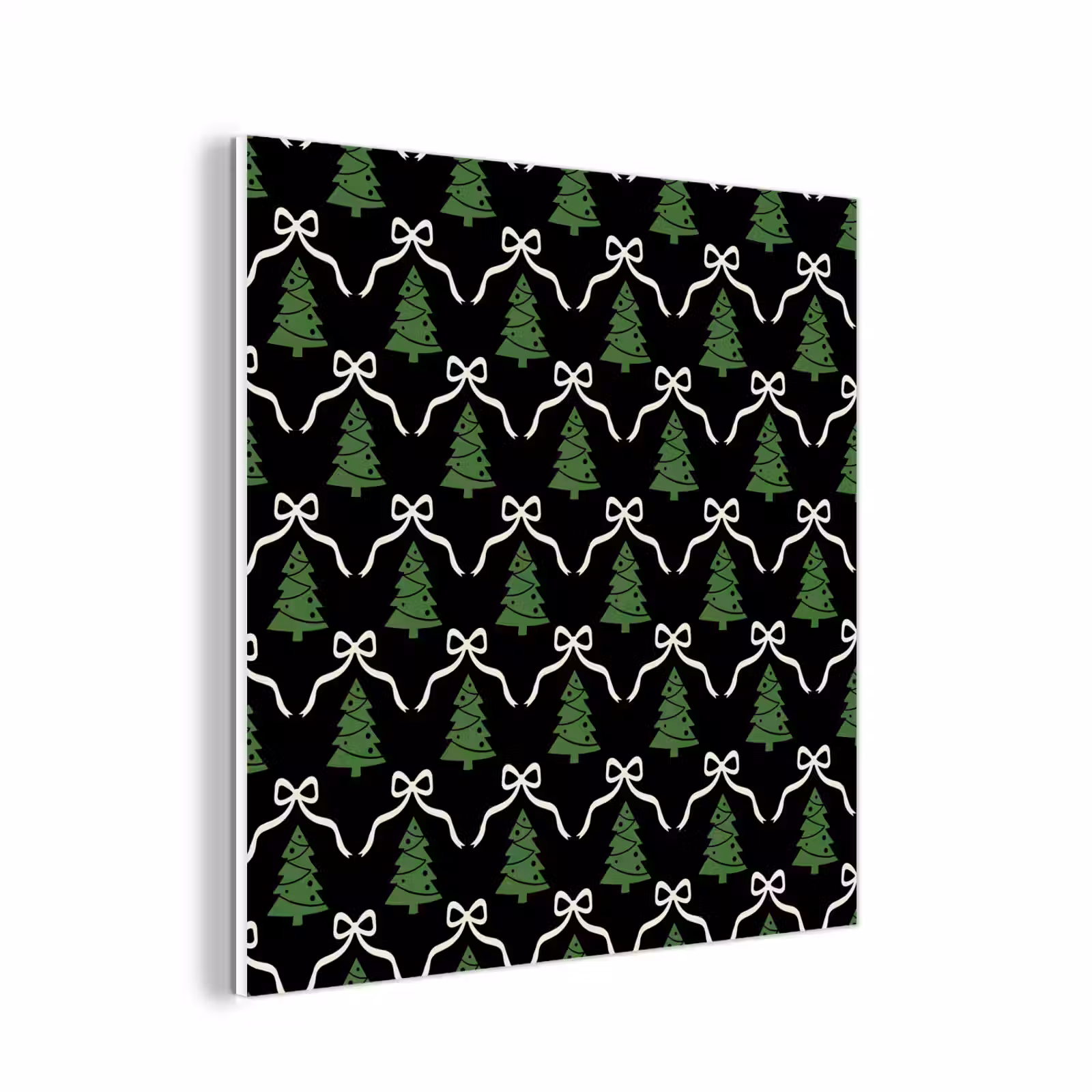 Forex - Kerst - Zwart - Wit - Strik — 1