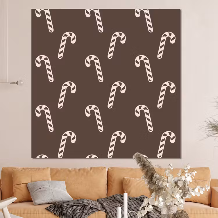 Forex - Kerst - Crème - Taupe - Zuurstok — 4