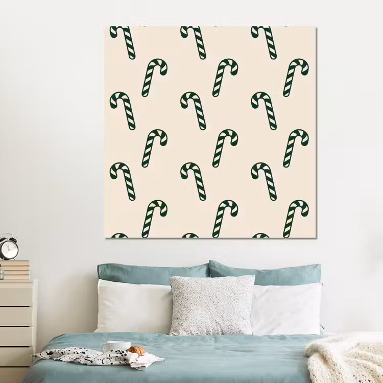 Forex - Kerst - Groen - Crème - Zuurstok — 2