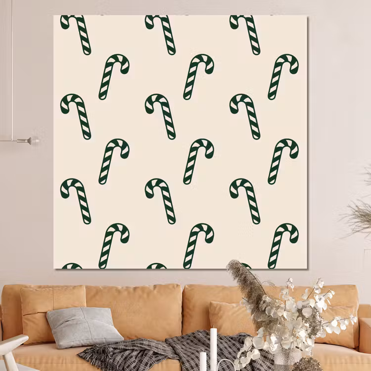 Forex - Kerst - Groen - Crème - Zuurstok — 4