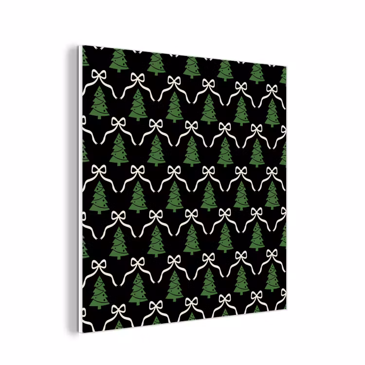 Forex - Kerst - Zwart - Wit - Strik — 1