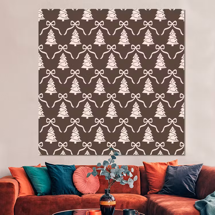 Forex - Strik - Taupe - Wit - Kerst — 3