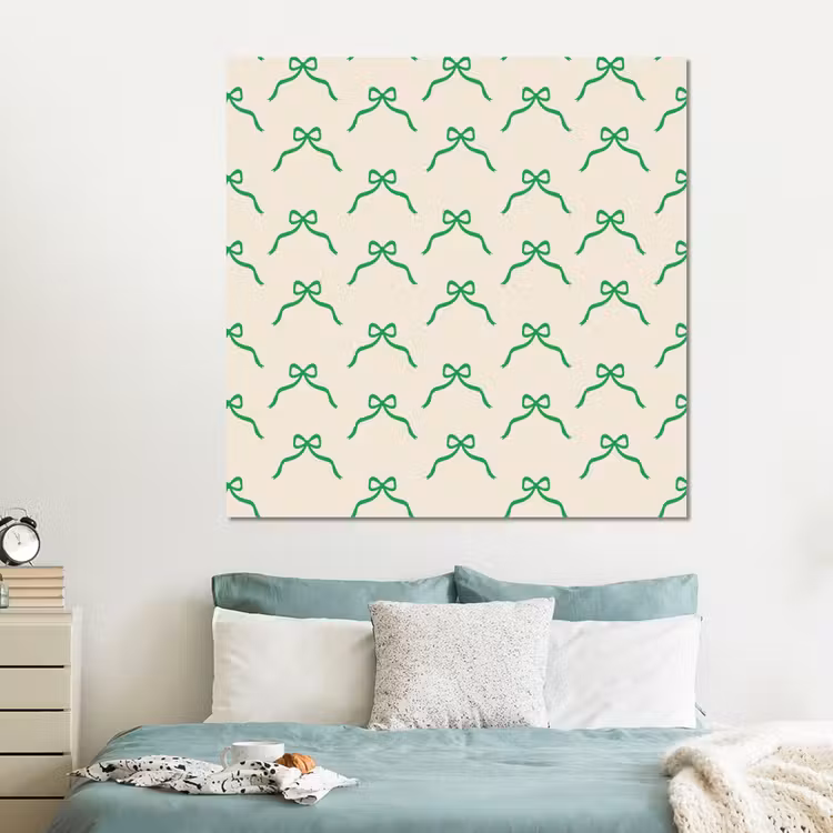 Forex - Strik - Crème - Groen - Kerst — 2