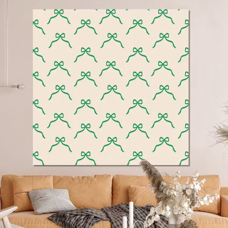 Forex - Strik - Crème - Groen - Kerst — 4