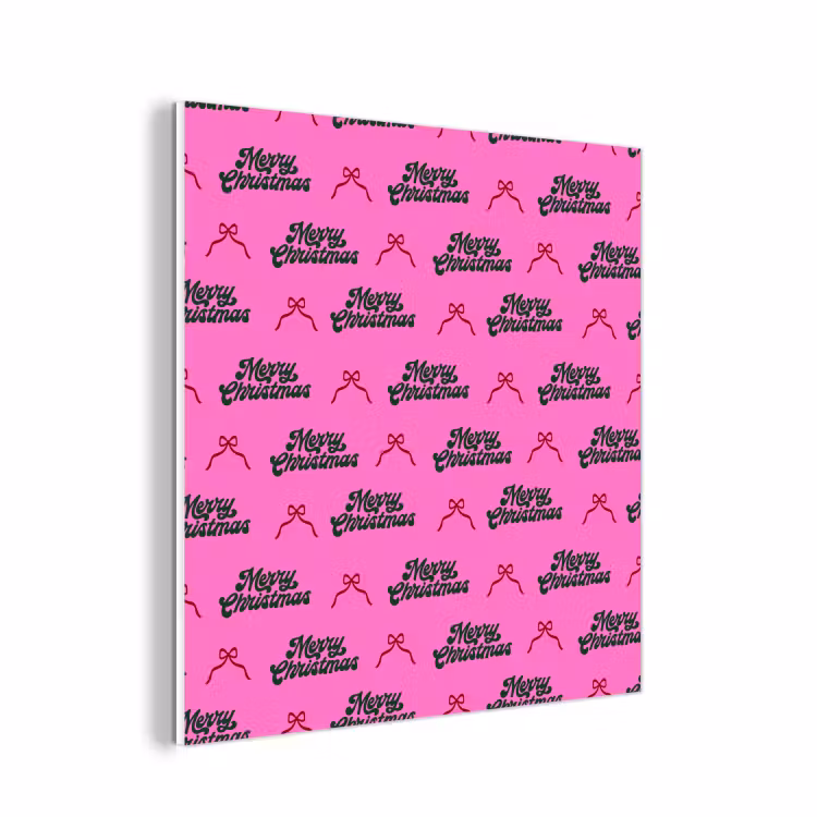Forex - Tekst - Neon - Roze - Kerst — 1