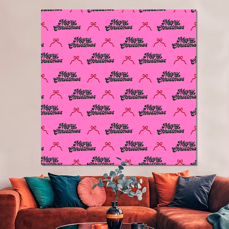 Forex - Tekst - Neon - Roze - Kerst — 3
