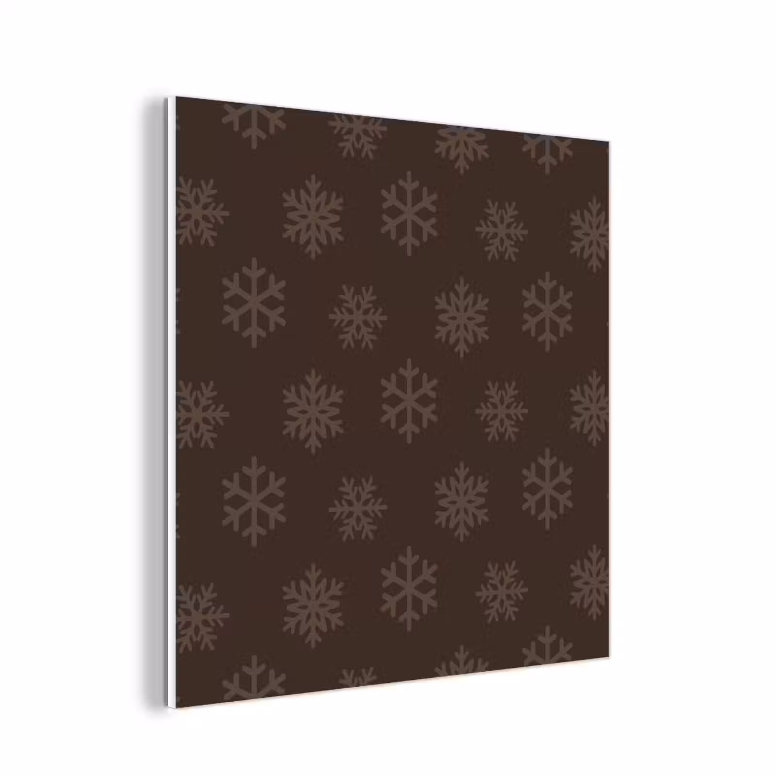 Forex - Sneeuwvlok - Bruin - Kerst — 1